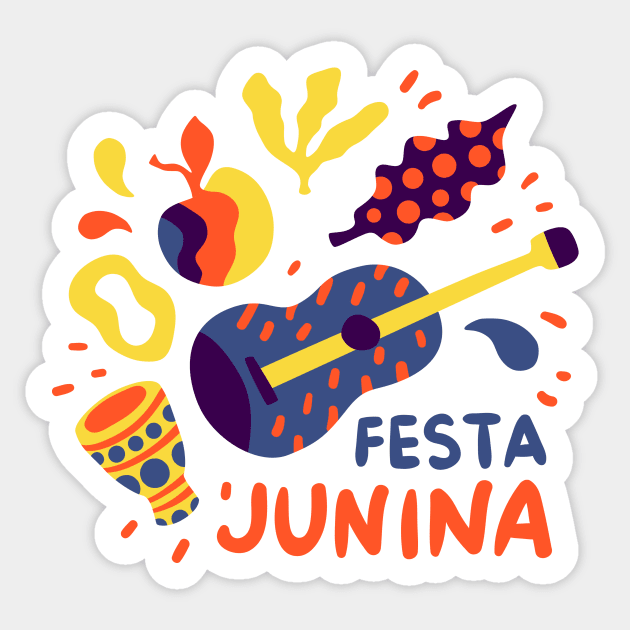 Festa Junina Brazil Sticker by The WYLD Tribe